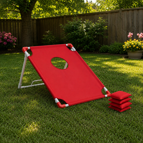 Cornhole Game Set With 6 Bean Bags